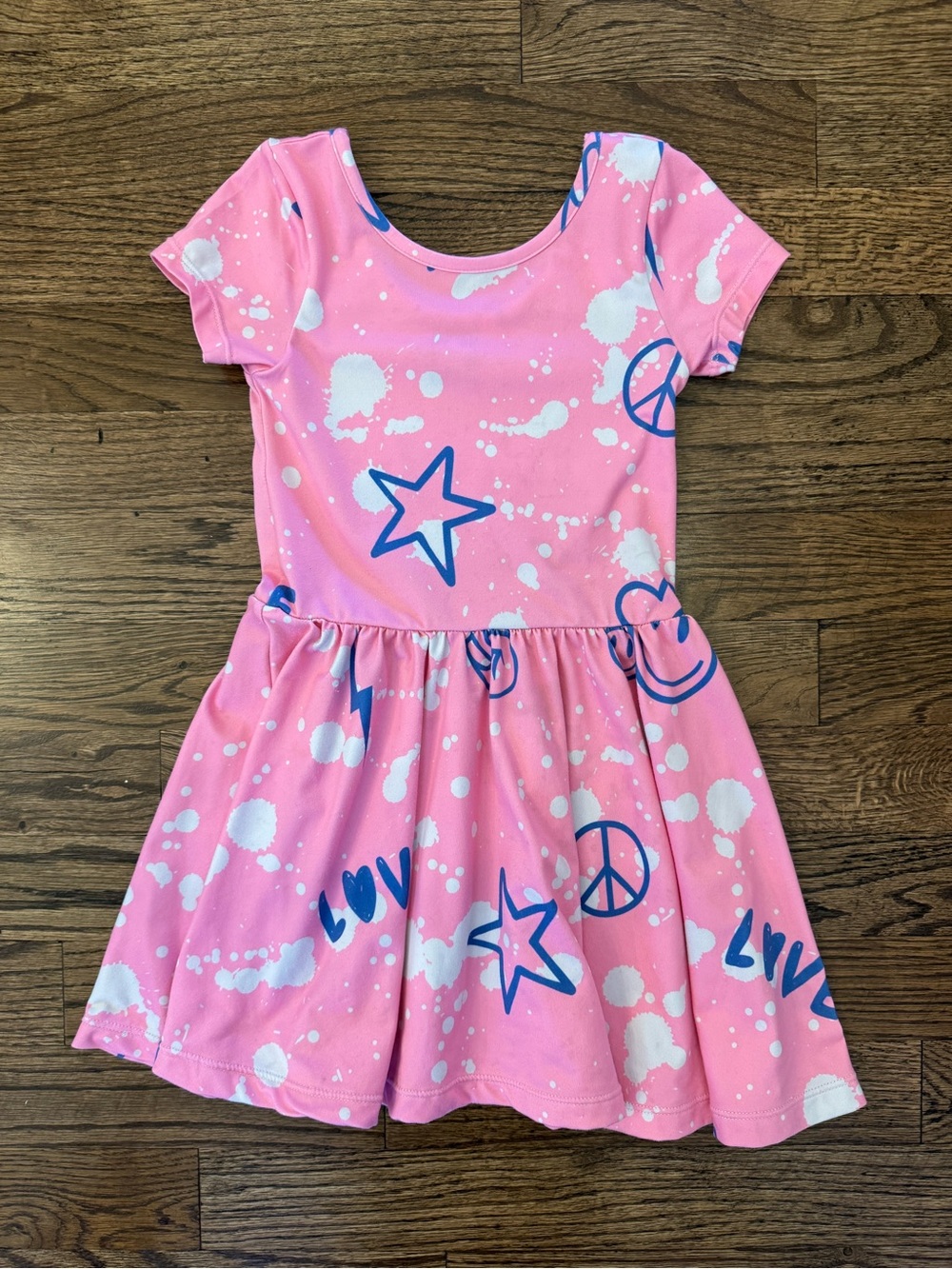 Pixielane Simply Soft Short Sleeve Skater Dress
